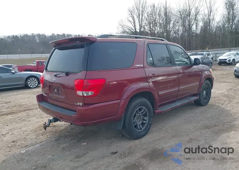 2007 Toyota Sequoia Limited V8 from USA, damaged, VIN 5TDZT38A37S292098